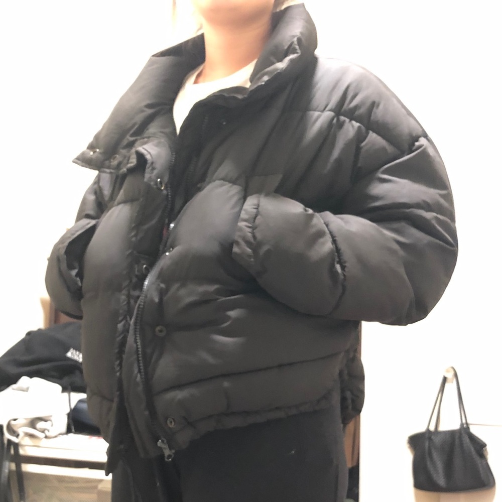 Urban Outfitters Cropped Puffer